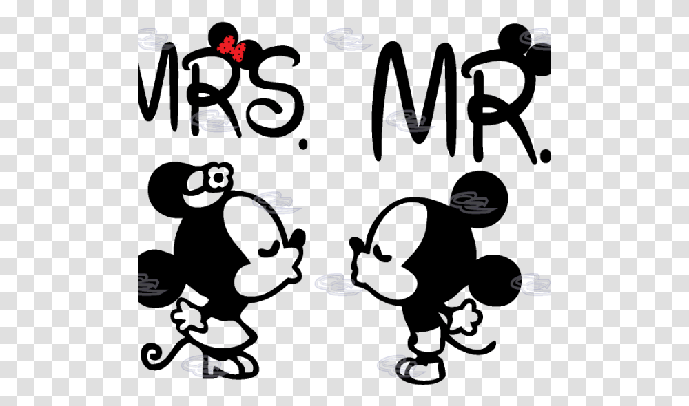 Mickey Mouse Clipart Couple Cute Mickey Mouse And Minnie Mouse, Petal, Flower, Plant Transparent Png