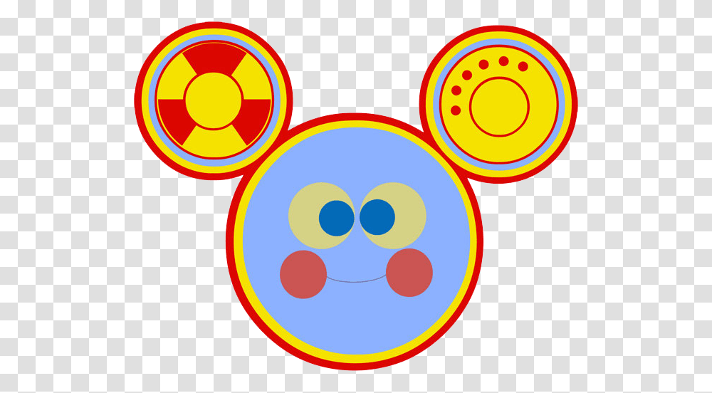 Mickey Mouse Clipart Face, Label, Food Transparent Png