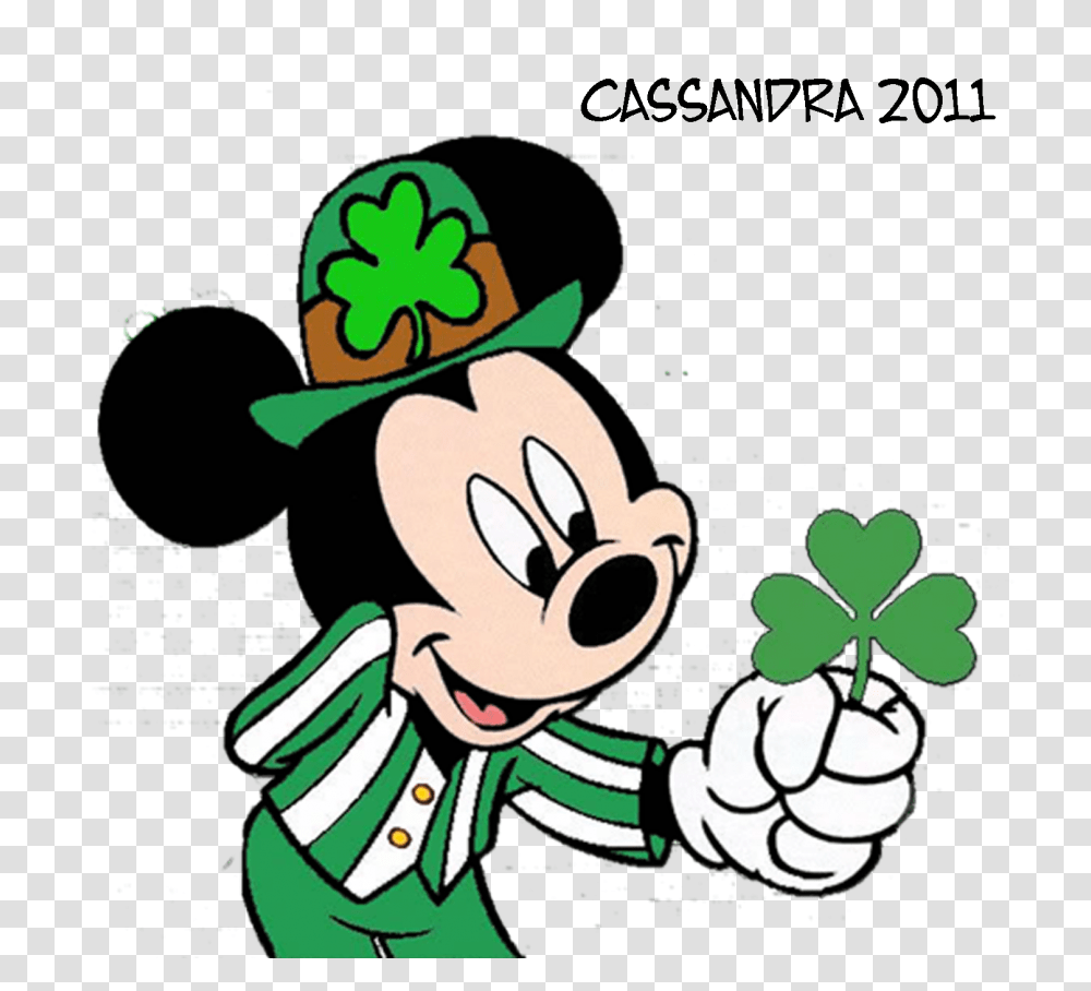 Mickey Mouse Clipart Leprechaun, Poster, Advertisement, Hand Transparent Png