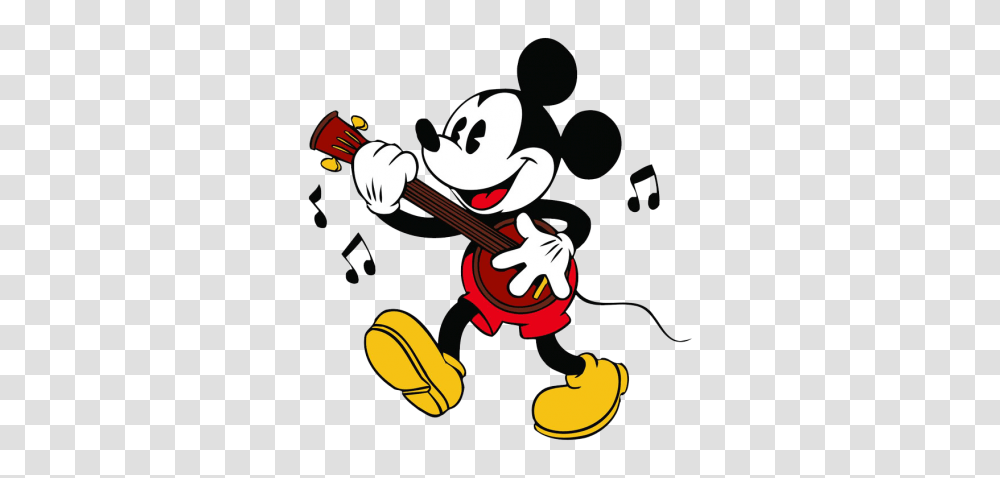 Mickey Mouse Clipart Music, Leisure Activities, Musical Instrument, Violin, Guitar Transparent Png