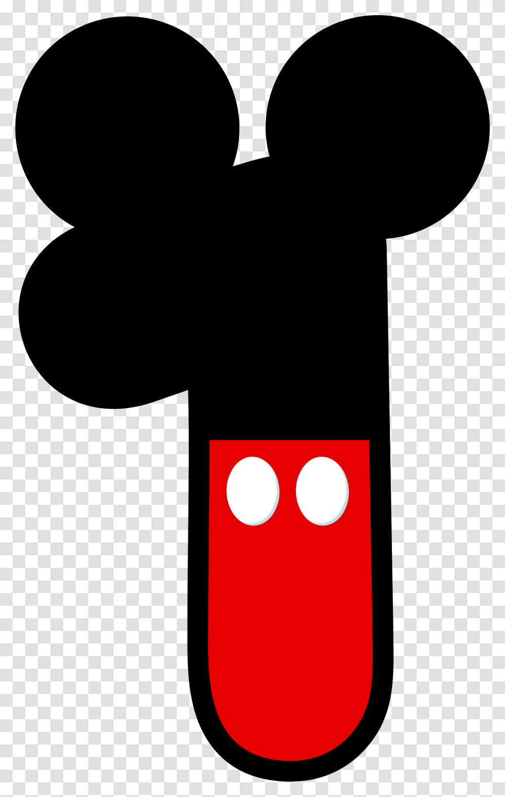 Mickey Mouse Clipart Pool, Hand, Stencil Transparent Png