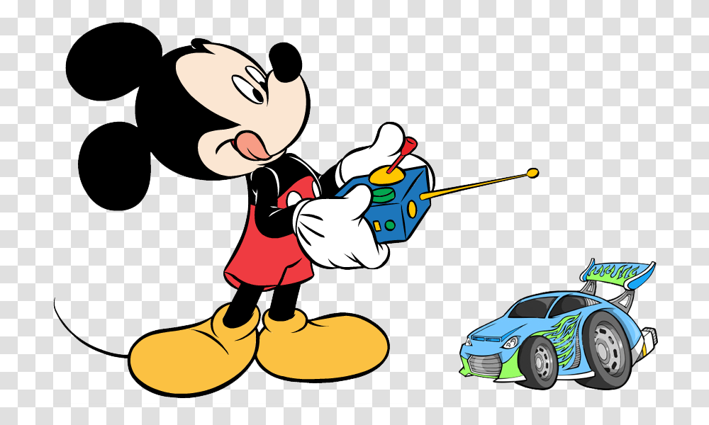 Mickey Mouse Clipart Race Car Adesivo De Parede Mickey Mickey, Vehicle, Transportation, Automobile, Tire Transparent Png