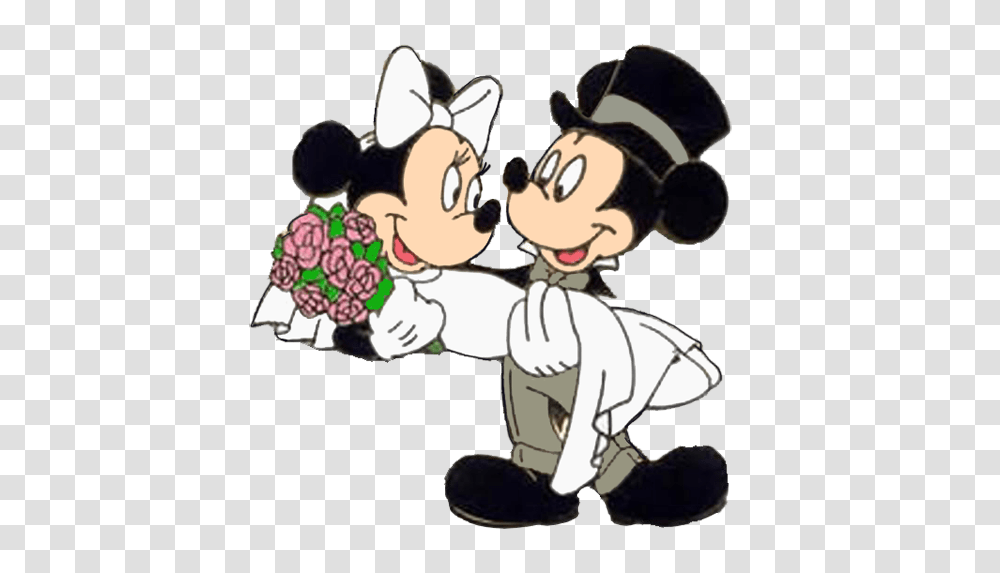 Mickey Mouse Clipart Wedding, Doctor, Crowd, Hug, Kneeling Transparent Png