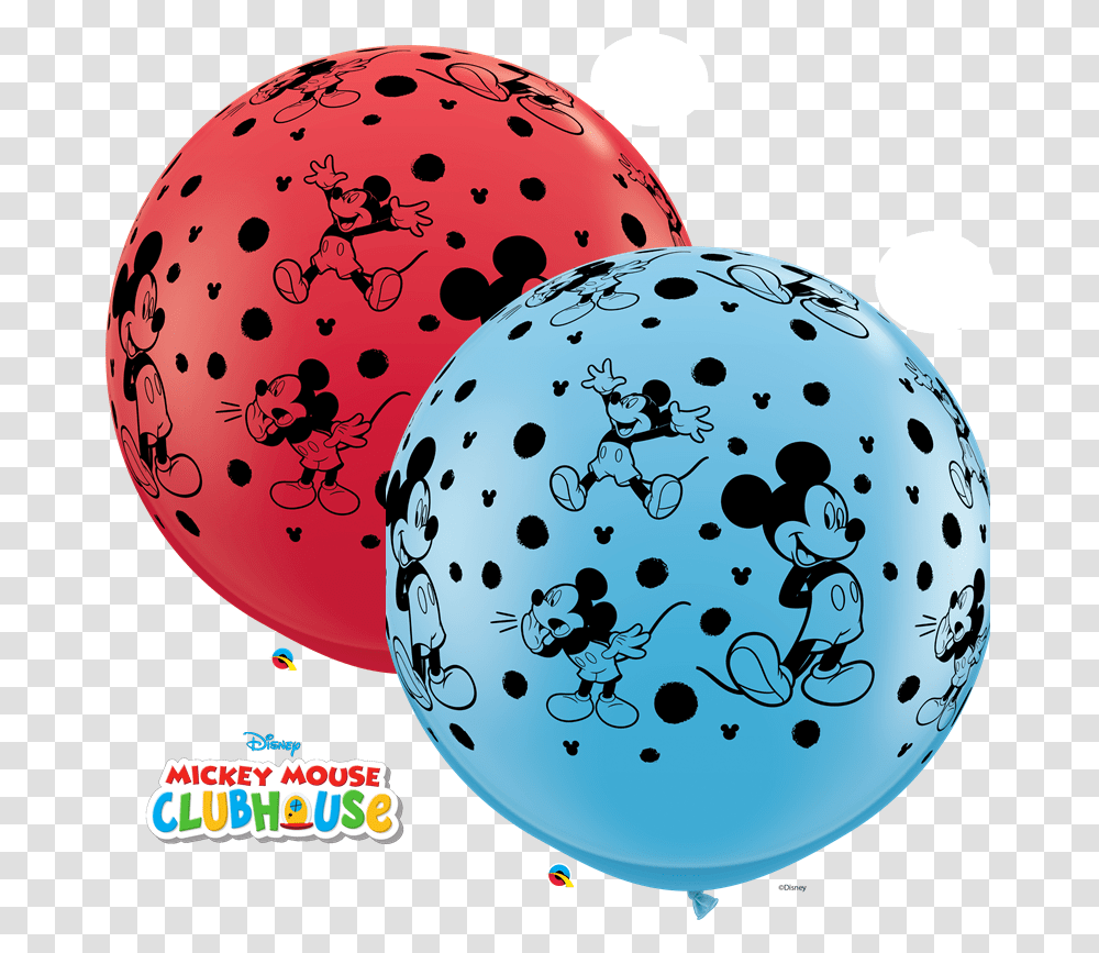 Mickey Mouse Clubhouse, Ball, Balloon, Sphere, Paper Transparent Png