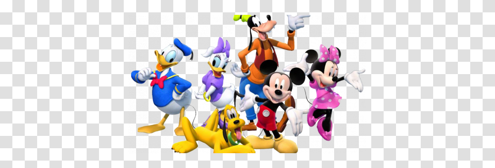 Mickey Mouse Clubhouse Clipart Group With Items, Super Mario, Person, Human, Pac Man Transparent Png