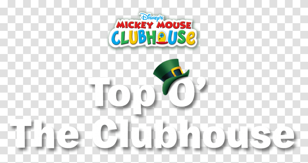 Mickey Mouse Clubhouse Graphic Design, Alphabet, Number Transparent Png