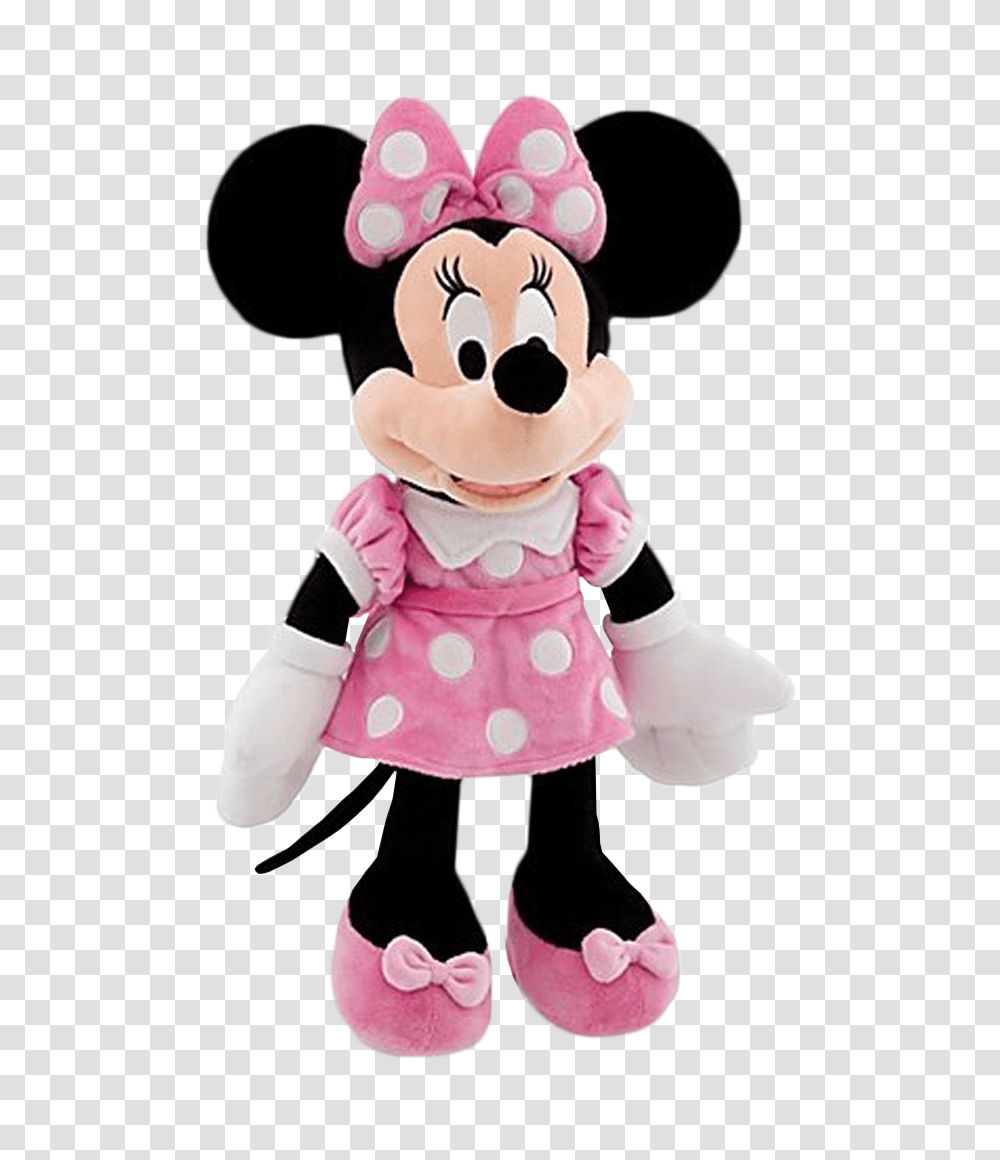Mickey Mouse Clubhouse Minnie Mouse Plush, Toy, Doll, Person, Human Transparent Png