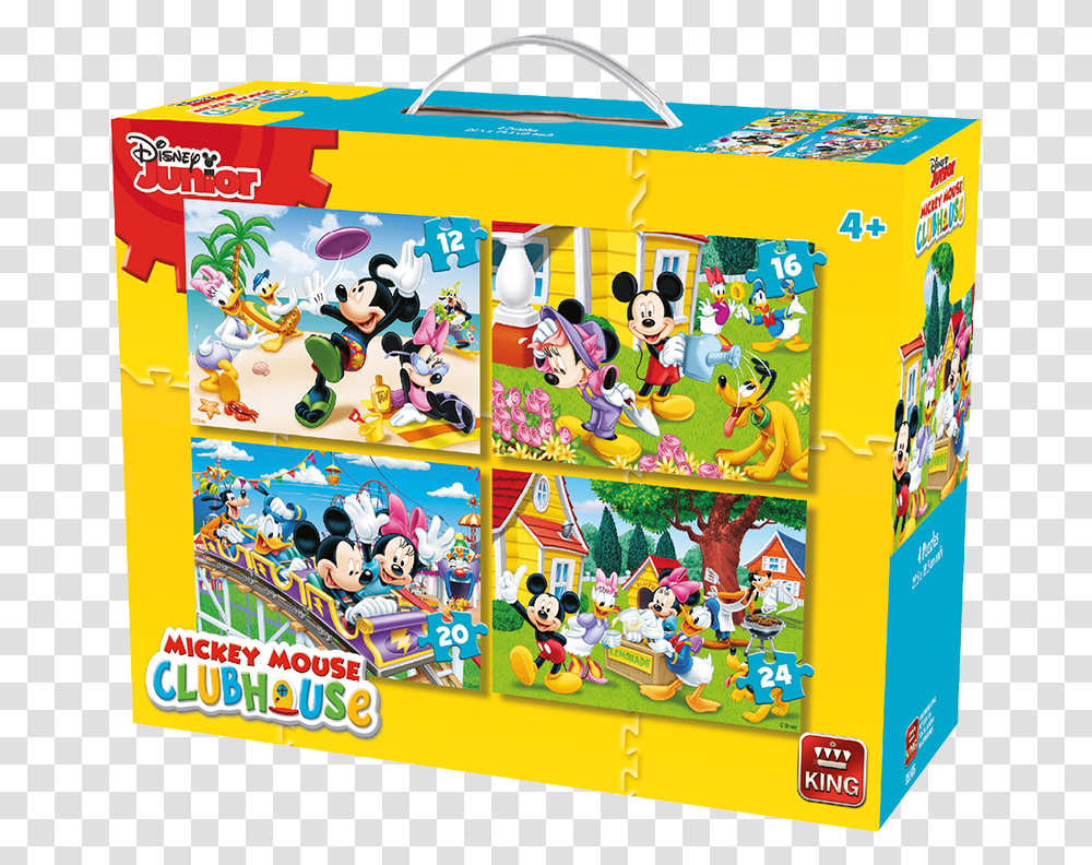 Mickey Mouse Clubhouse, Person, Human, Game, Jigsaw Puzzle Transparent Png