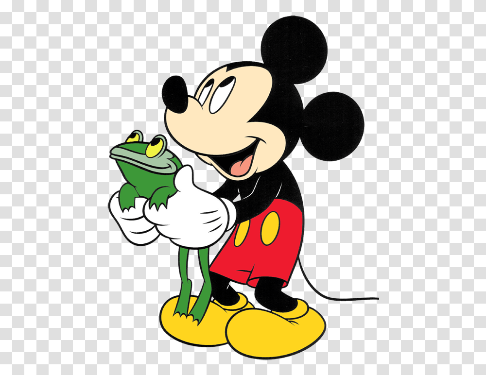 Mickey Mouse Coloring Pages, Frog, Amphibian, Wildlife, Animal Transparent Png
