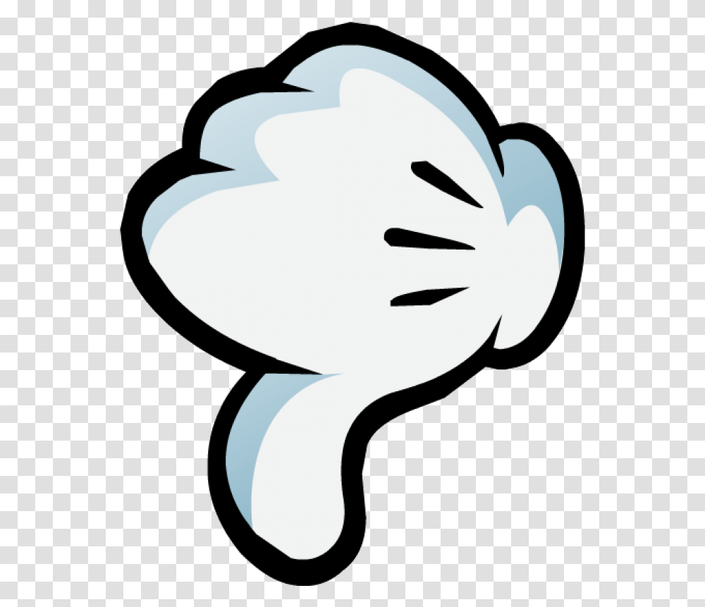 Mickey Mouse Dislike Hand Image Mickey Mouse Hands Thumbs Down, Animal, Light, Hot Air Balloon, Aircraft Transparent Png