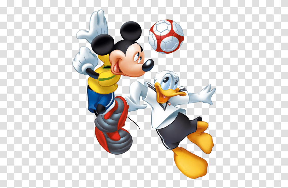Mickey Mouse Donald Futbol, Soccer Ball, Football, Team Sport Transparent Png