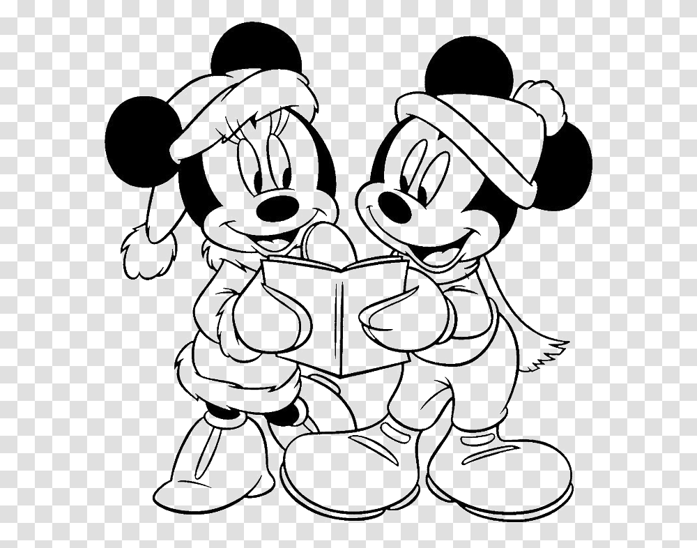 Mickey Mouse Drawings In Pencil Mickey Mouse And Minnie Mouse Drawing, Stencil, Doodle, Chandelier Transparent Png