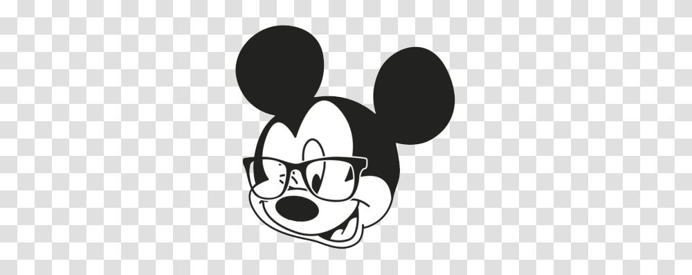 Mickey Mouse Face Clip Art, Label, Stencil, Drawing Transparent Png