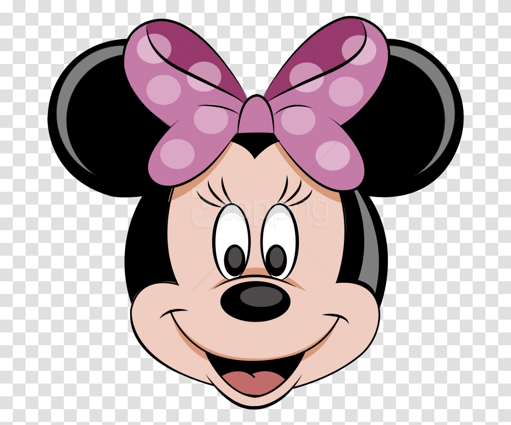 Mickey Mouse Girl Head, Mammal, Animal, Plant, Sweets Transparent Png