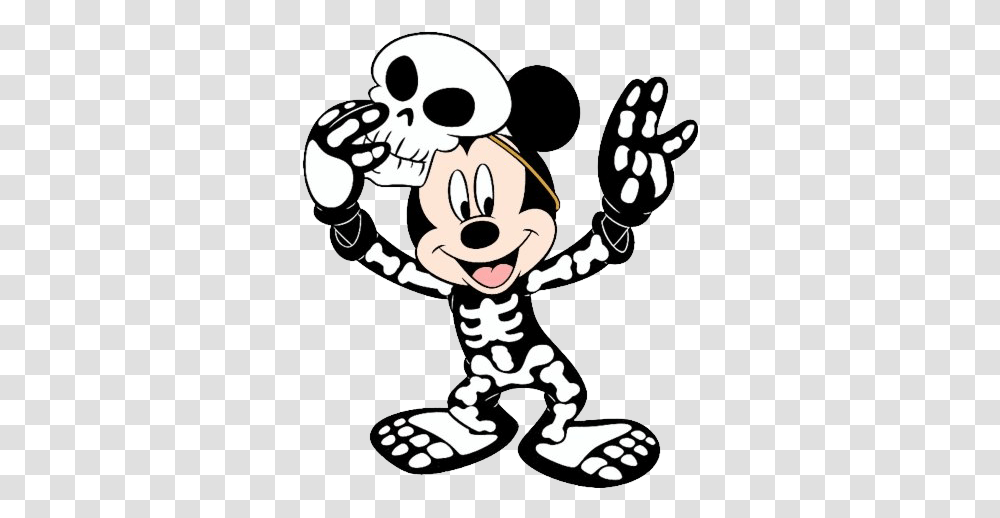 Mickey Mouse Halloween, Poster, Advertisement, Pirate, Stencil Transparent Png