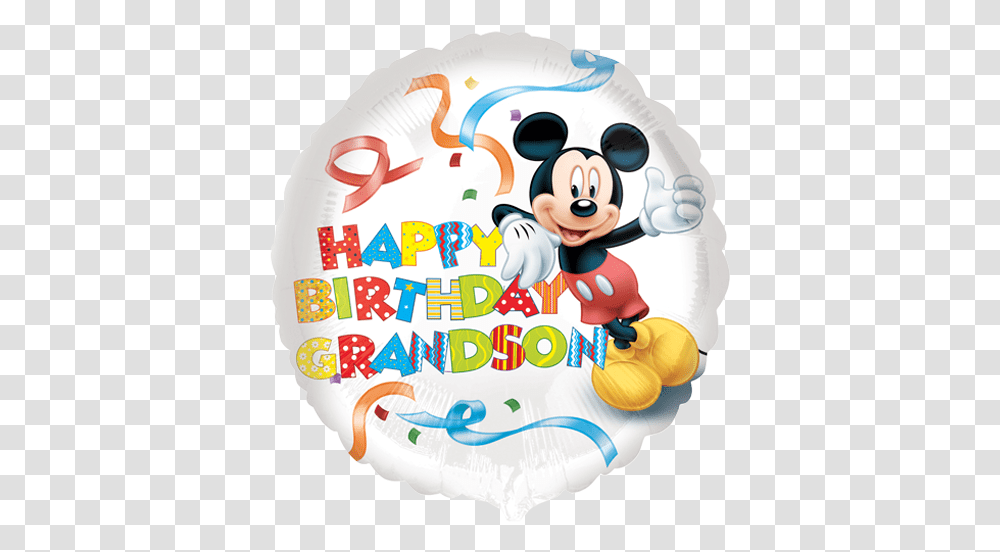Mickey Mouse Happy Birthday Picture 433966 Happy Birthday Son, Word, Text, Dessert, Food Transparent Png