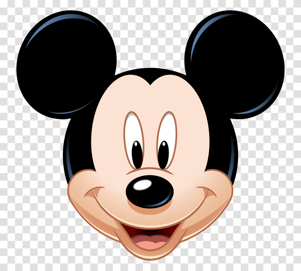 Mickey Mouse, Head, Animal, Face Transparent Png