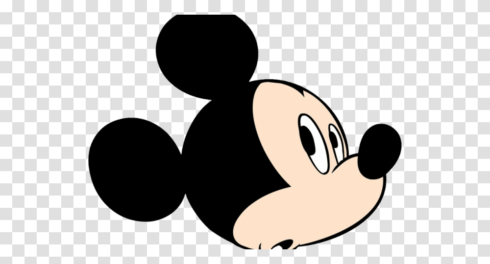 Mickey Mouse Head, Animal, Stencil Transparent Png