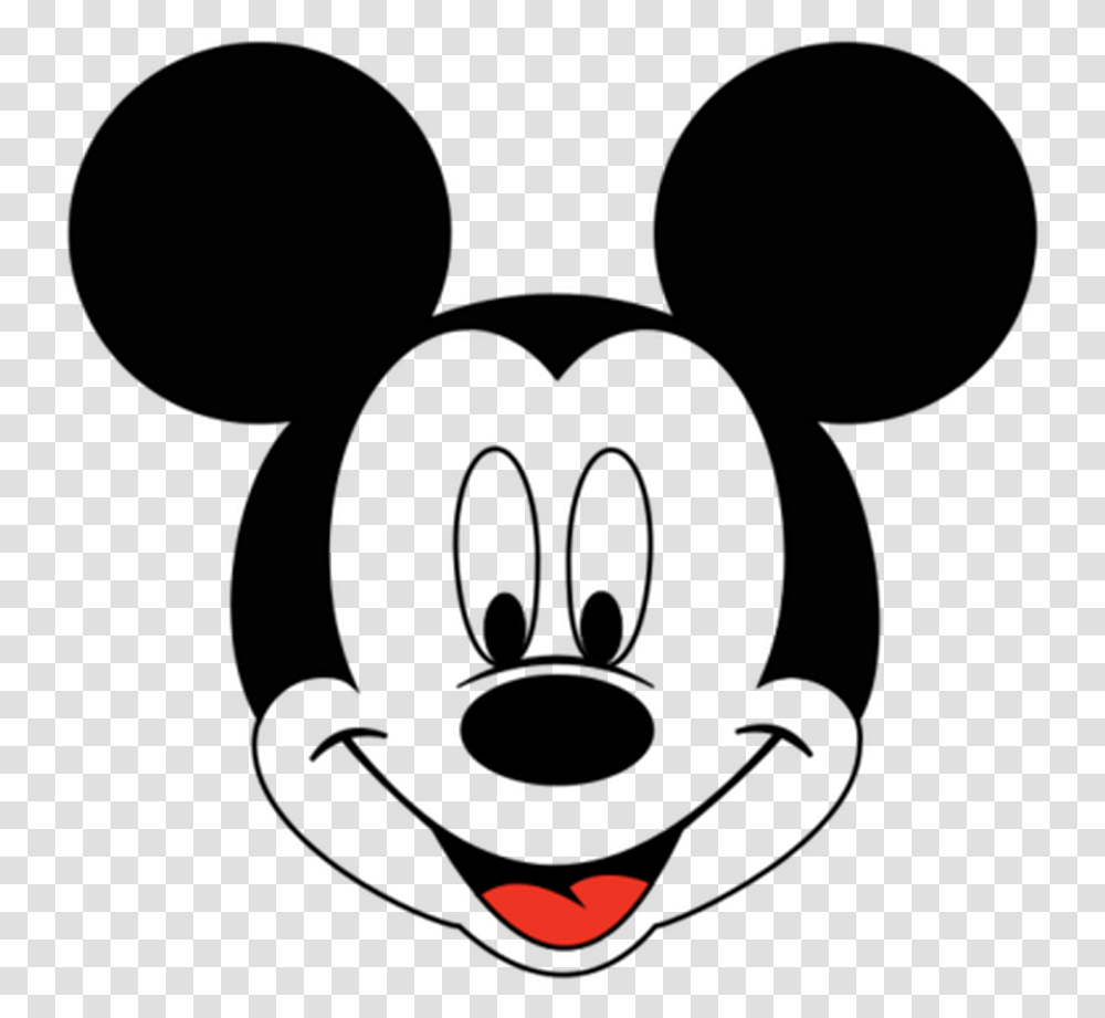 Mickey Mouse Head Clipart Mickey Mouse Face, Heart Transparent Png