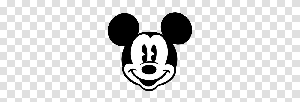 Mickey Mouse Head Clipart, Stencil, Label, Sticker Transparent Png