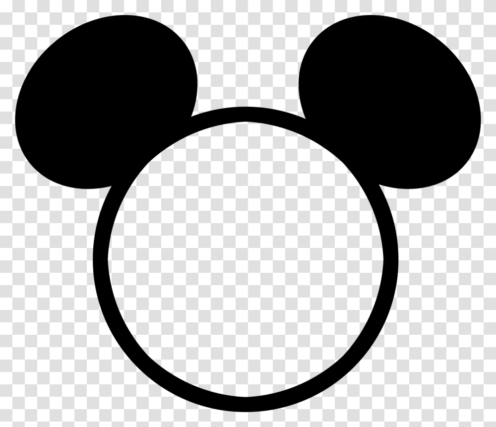 Mickey Mouse Head Frame Mickey Mouse, Gray, World Of Warcraft Transparent Png