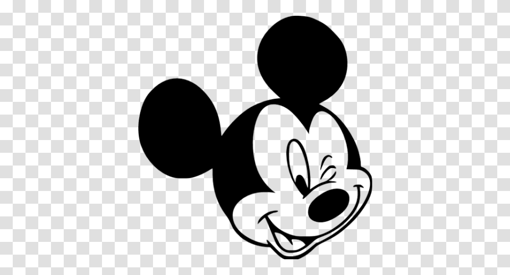 Mickey Mouse Head, Gray, World Of Warcraft Transparent Png