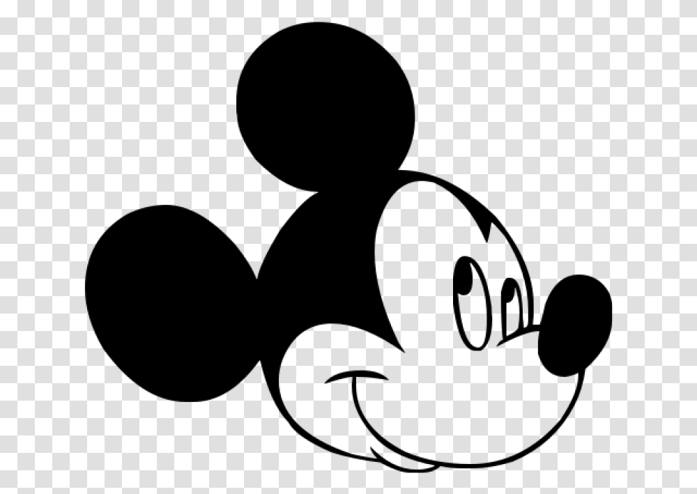 Mickey Mouse Head Image Mickey Mouse Clipart Black And White, Gray, World Of Warcraft Transparent Png