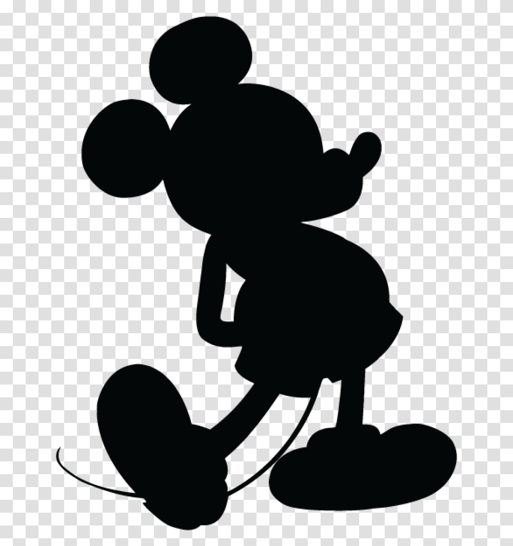Mickey Mouse Head Silhouette Clipart Clipground Silhouette Mickey Mouse Outline, Person, Alphabet, Kneeling Transparent Png