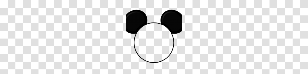 Mickey Mouse Head, Silhouette, Cushion, Hand, Face Transparent Png
