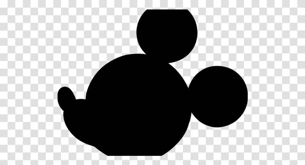Mickey Mouse Head Silhouette Mickey Mouse Head Background, Alphabet, Ampersand Transparent Png