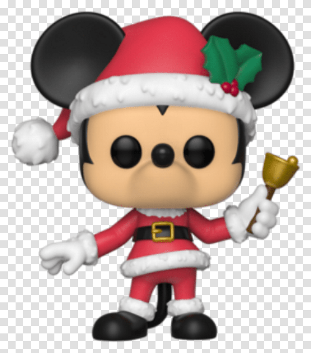 Mickey Mouse Holiday Funko Pop, Toy, Doll, Figurine, Elf Transparent Png