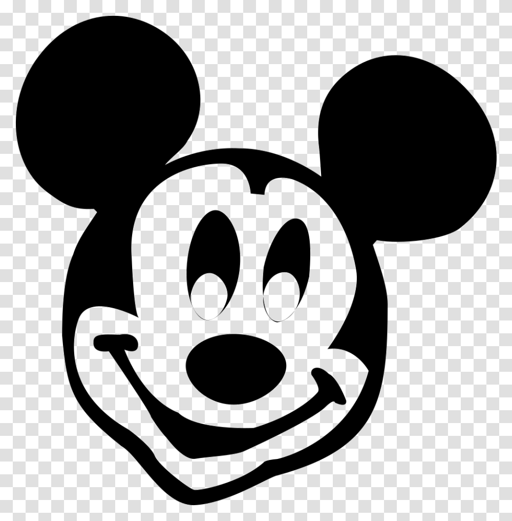 Mickey Mouse Icon Free Download, Stencil Transparent Png