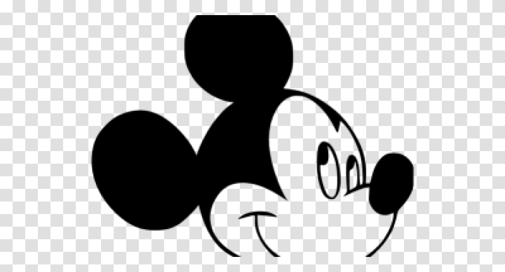 Mickey Mouse Icon Mickey Mouse Silhouette, Gray, World Of Warcraft Transparent Png
