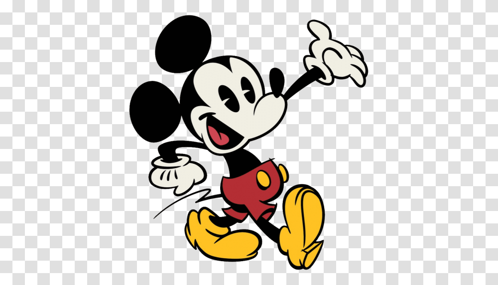 Mickey Mouse, Label Transparent Png