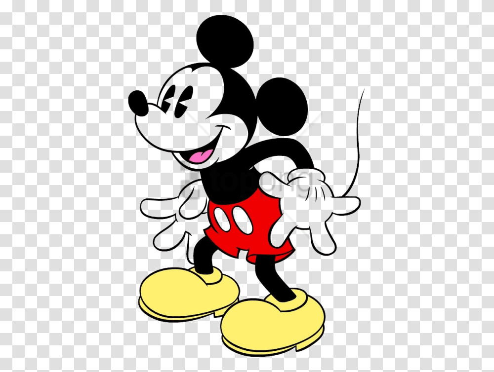 Mickey Mouse Mickey Mouse Vintage, Stencil, Super Mario Transparent Png