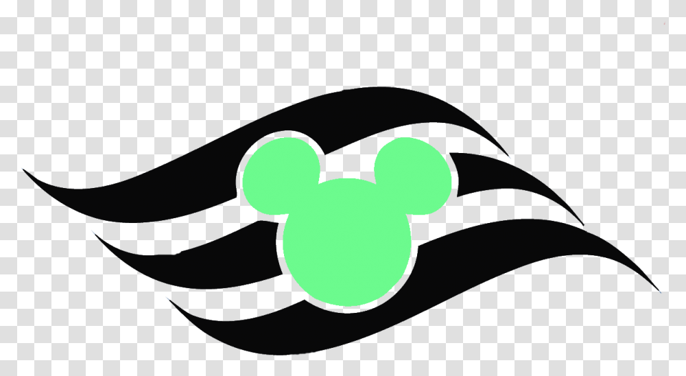 Mickey Mouse Minnie Disney Cruise Line Logo Graph Silhouette Disney Cruise Logo, Symbol, Trademark, Text, Gray Transparent Png