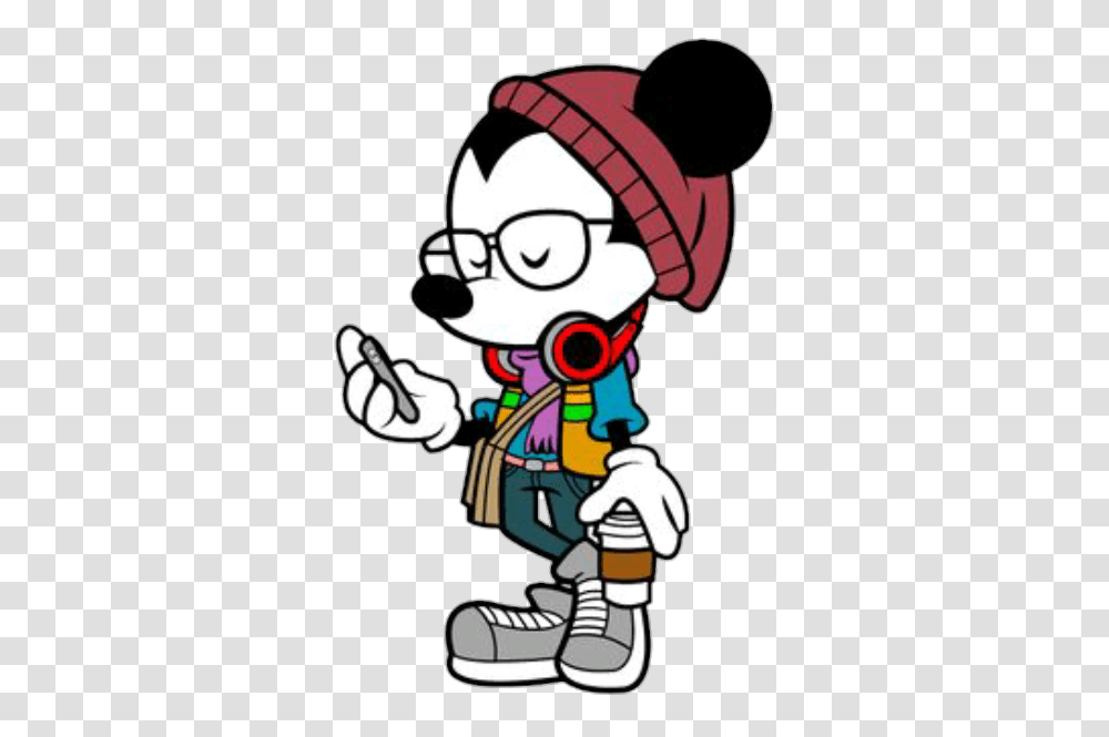 Mickey Mouse Minnie Mouse Hipster Clip Art Image, Performer, Hand, Chef, Astronaut Transparent Png