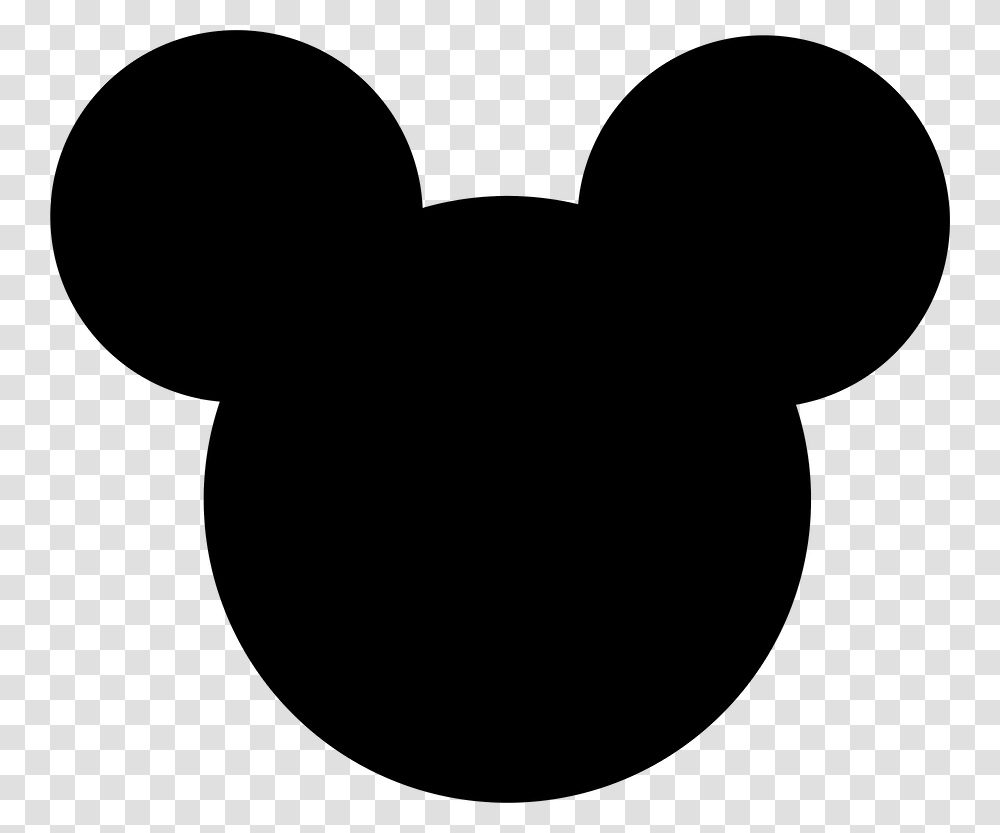 Mickey Mouse Minnie Mouse Silhouette Clip Art Silhouette Minnie Mouse Svg, Gray, World Of Warcraft Transparent Png