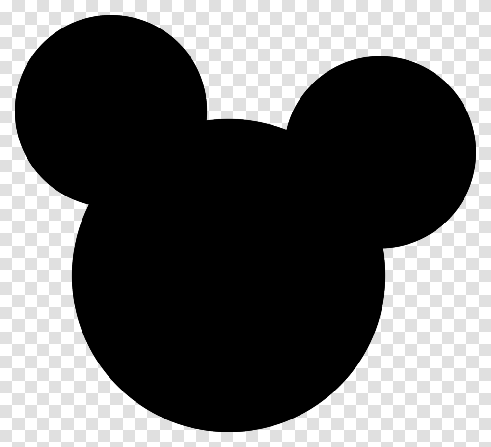 Mickey Mouse Minnie Mouse The Walt Disney Company Silhouette Mickey Mouse Head Background, Gray, World Of Warcraft, Halo Transparent Png