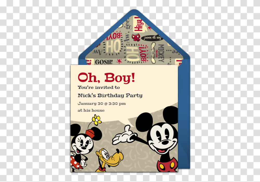 Mickey Mouse Mother's Day, Advertisement, Poster, Flyer, Paper Transparent Png