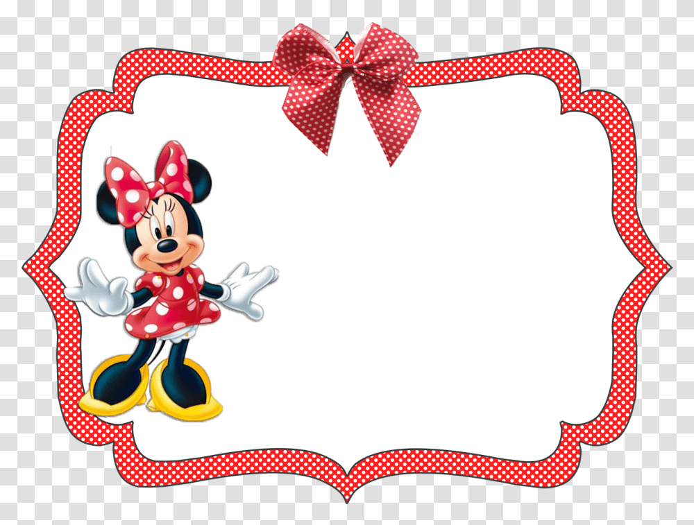 Mickey Mouse Name Tag, Gift, Sweets, Food Transparent Png