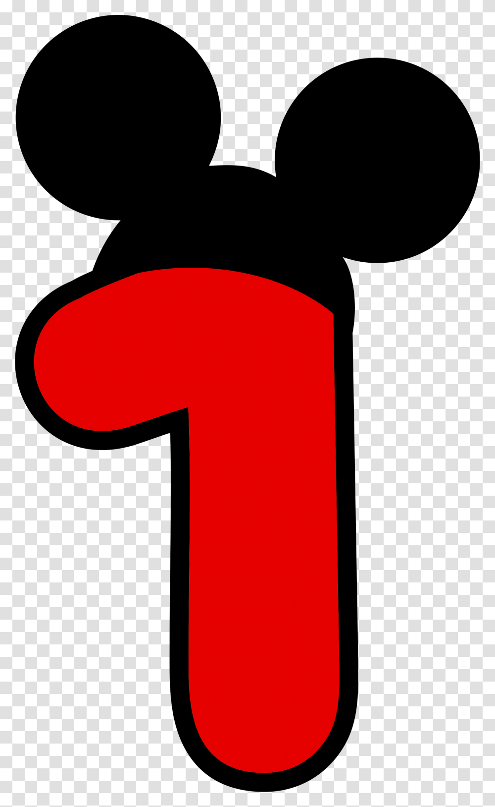 Mickey Mouse, Number Transparent Png