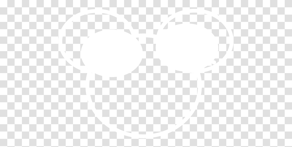 Mickey Mouse Outline White Clip Art, Accessories, Accessory, Glasses, Goggles Transparent Png