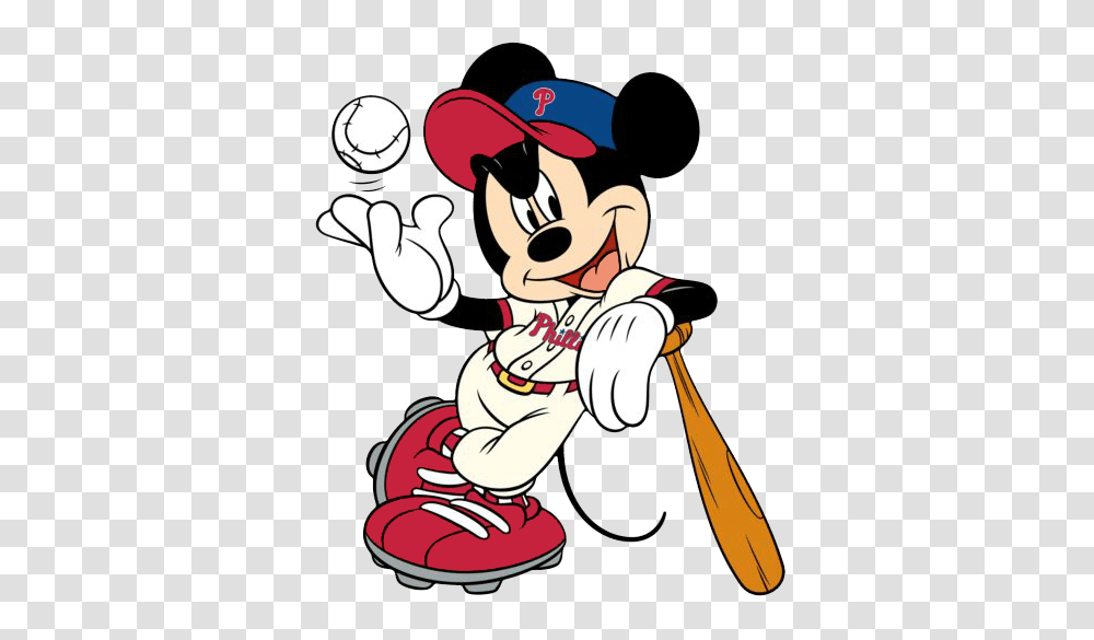 Mickey Mouse Phillies Baseball Baseball Dodgers, Advertisement, Performer, Poster, Juggling Transparent Png
