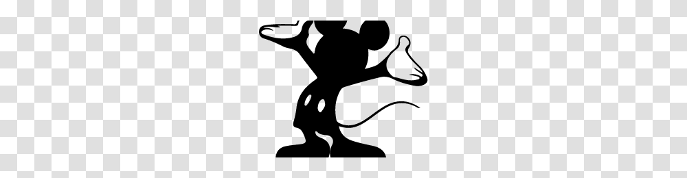 Mickey Mouse Ribbon Image, Gray, World Of Warcraft Transparent Png