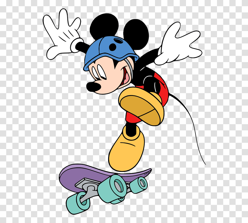 Mickey Mouse Skateboard, Sport, Sports, Animal, Sunglasses Transparent Png