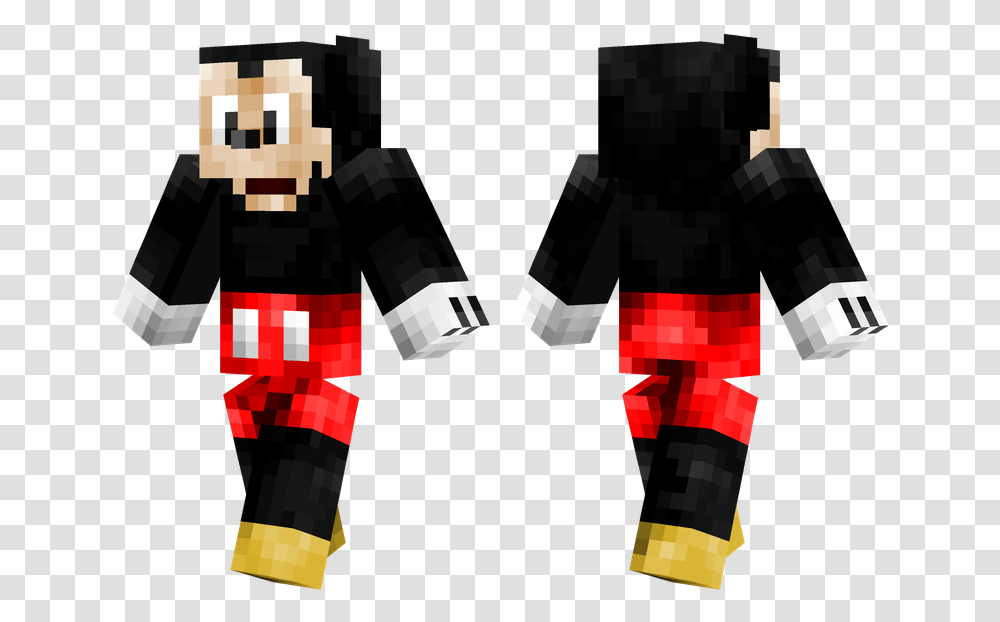 Mickey Mouse Skin For Pixel Gun Download Skin Minecraft Pe Youtuber, Costume, Apparel, Hand Transparent Png