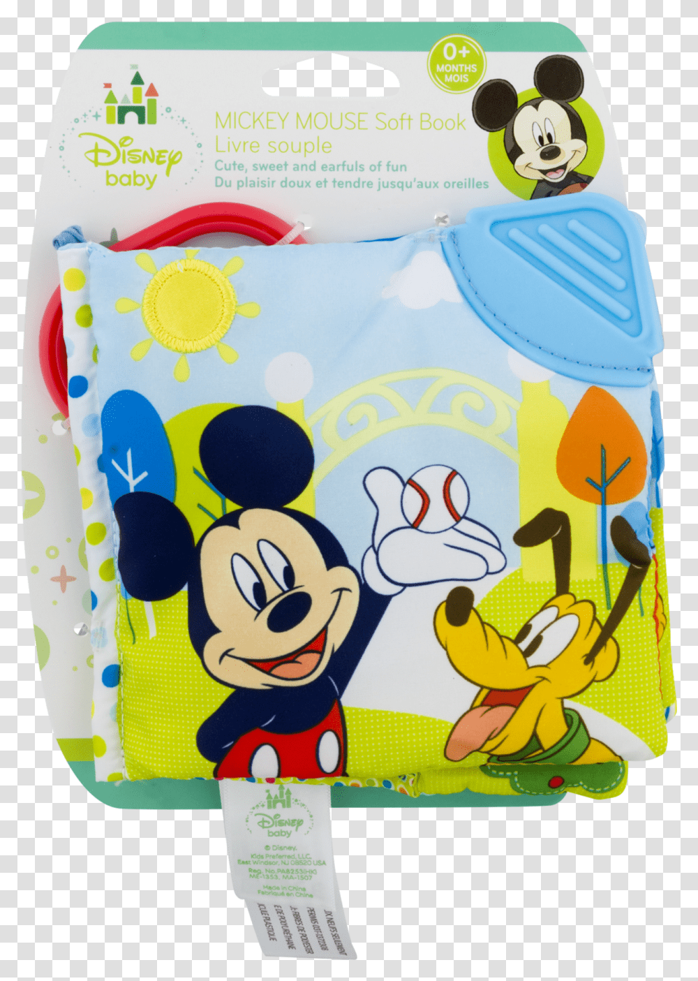 Mickey Mouse Soft Book Livre Souple, Cushion, Bag, Bird, Animal Transparent Png