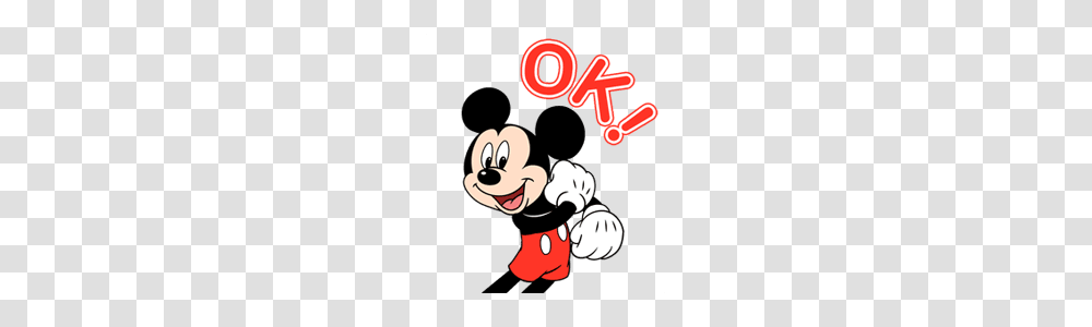 Mickey Mouse Springs To Life In This Animated Sticker Set, Poster, Advertisement, Super Mario Transparent Png