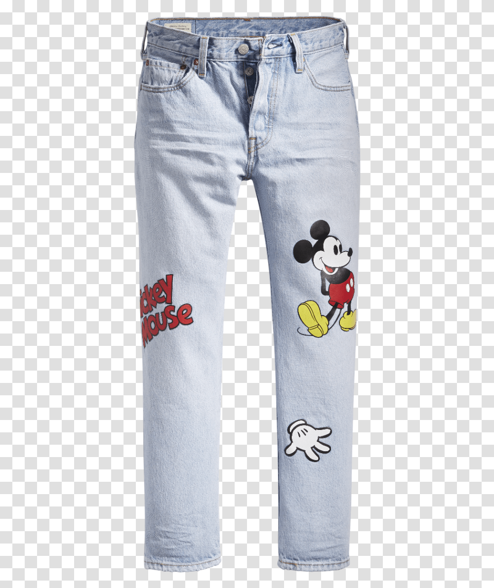 Mickey Mouse Symbol Levi's X Mickey Mouse, Pants, Apparel, Jeans Transparent Png